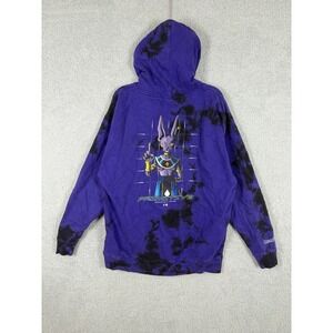 Primitive X Dragon Ball Super Shadow Beerus Hoodie Purple Wash Hoodie Sz M Mens